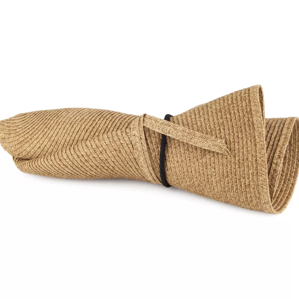Chapeaux Été | Chapeaux De Paille^sur la tête Chapeau Été Pliable Traveller toast SUR LA TÊTE
