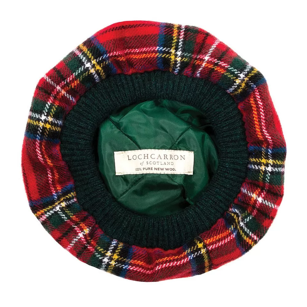 Bérets | Chapeaux Femme^Lochcarron Of Scotland Chapeau Tam O'Shanter en Laine d'Agneau Royal Stewart rouge