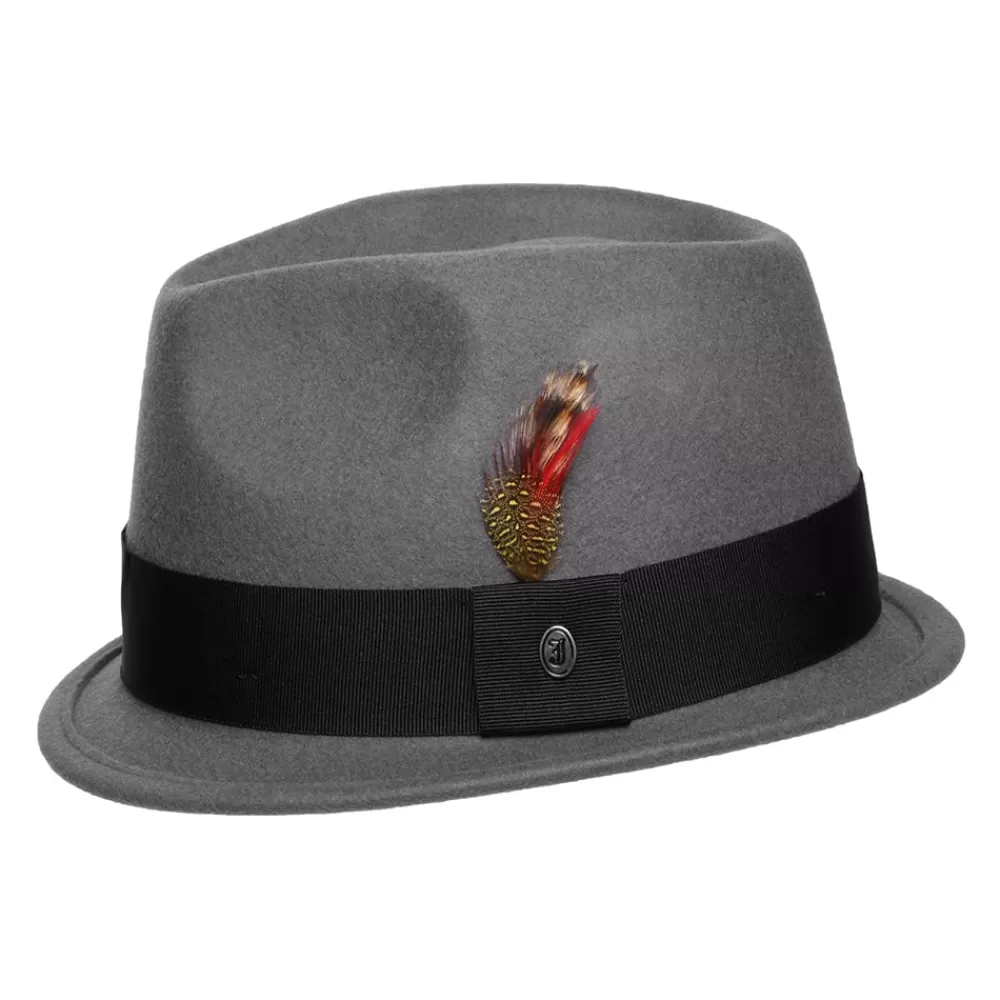 Chapeaux Trilby | Chapeaux Fedora^Jaxon & James Chapeau Trilby Déformable Dekker gris JAXON & JAMES