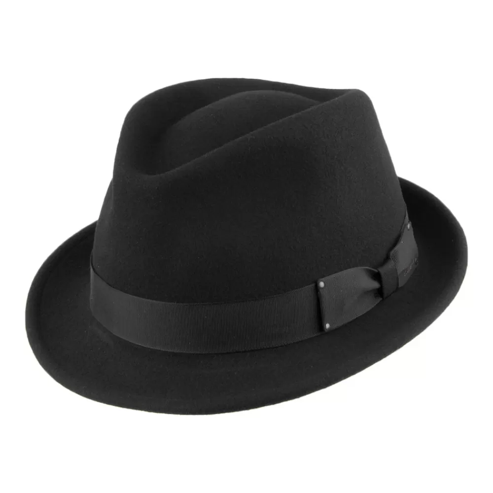 Chapeaux Trilby | Chapeaux Fedora^Bailey Chapeau Trilby Déformable Wynn noir