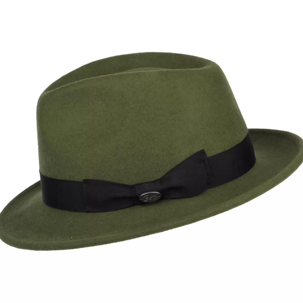 Chapeaux Trilby | Chapeaux Fedora^Bailey Chapeau Trilby en Laine Feutrée Maglor forêt