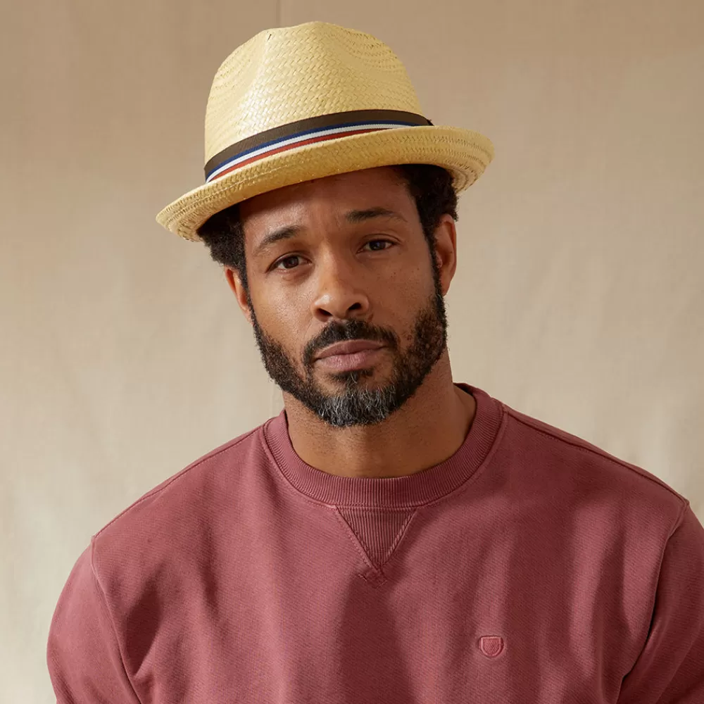 Chapeaux Trilby | Chapeaux Fedora^Brixton Chapeau Trilby en Paille Castor naturel