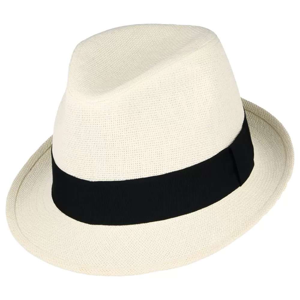 Chapeaux Trilby | Chapeaux Fedora^Failsworth Chapeau Trilby en Paille Toyo naturel