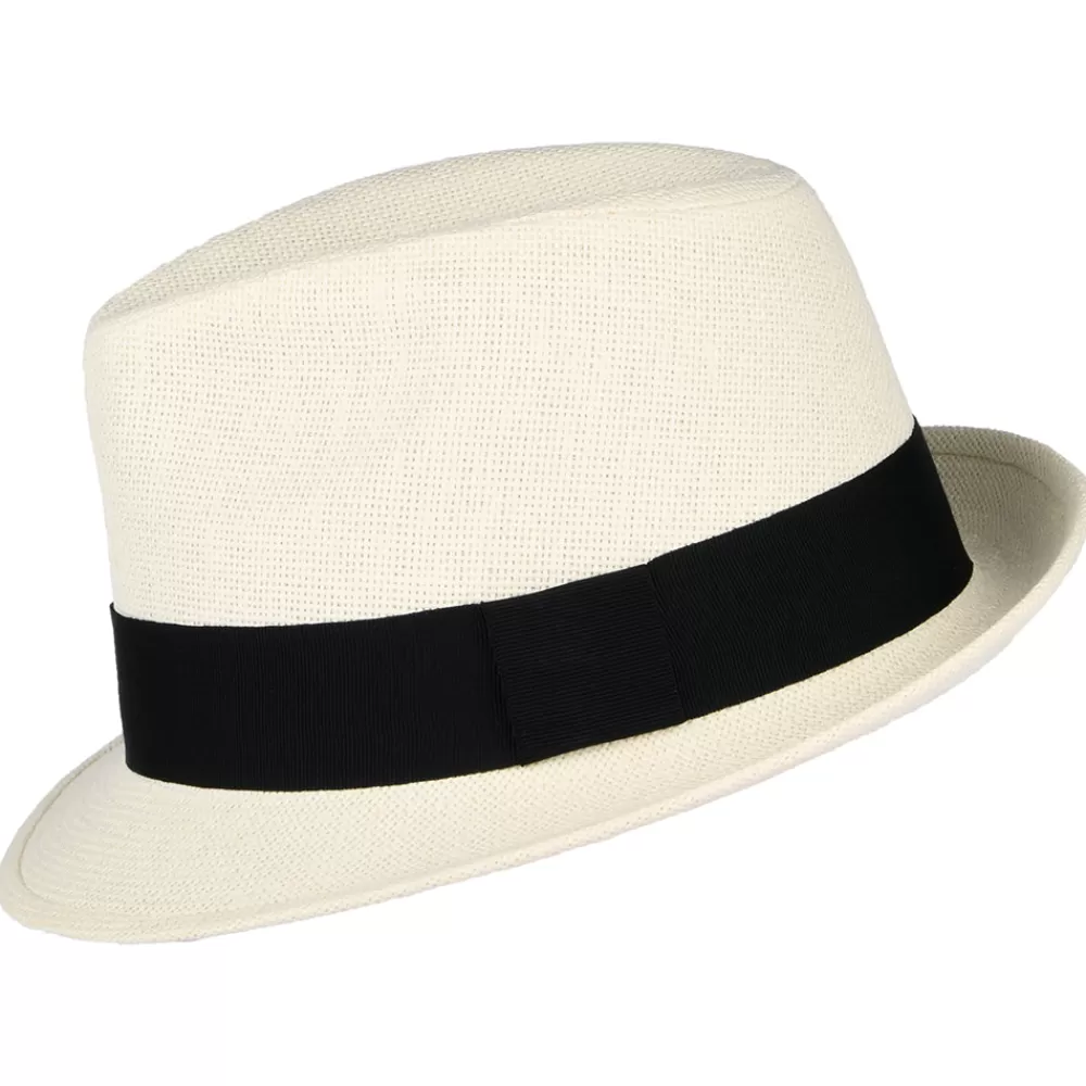 Chapeaux Trilby | Chapeaux Fedora^Failsworth Chapeau Trilby en Paille Toyo naturel