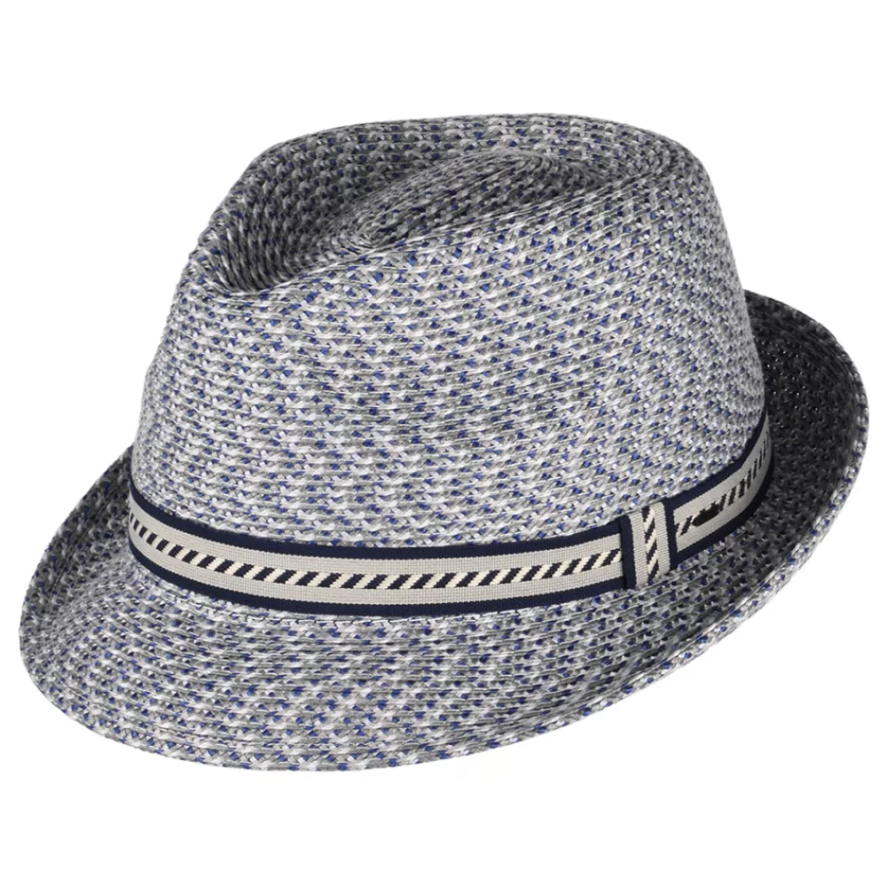 Chapeaux Trilby | Chapeaux Fedora^Bailey Chapeau Trilby Mannes bleu marine-crème