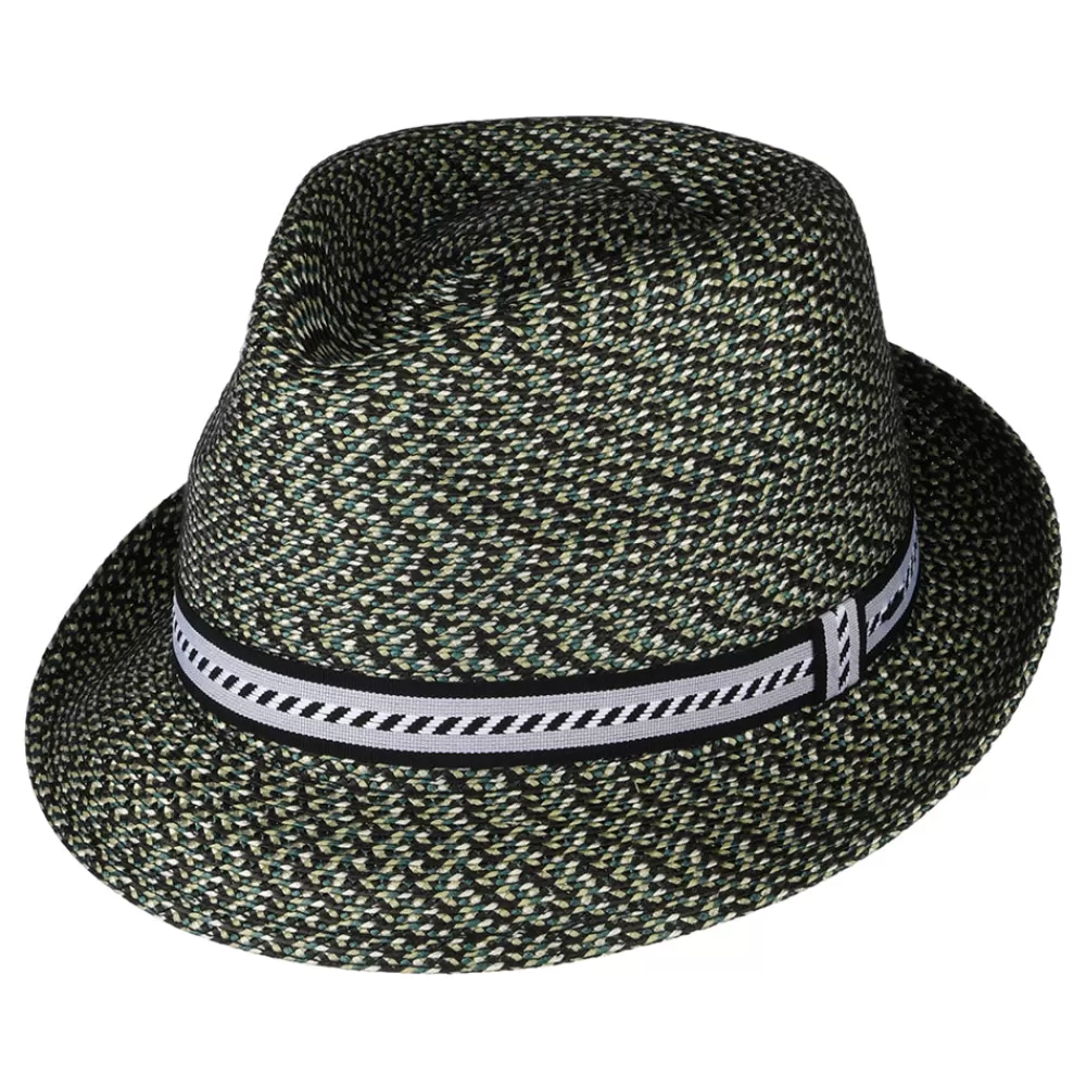 Chapeaux Trilby | Chapeaux Fedora^Bailey Chapeau Trilby Mannes noir-vert