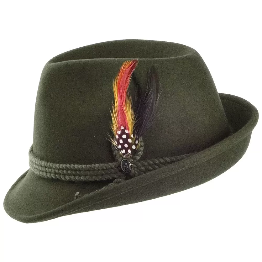 Chapeaux Trilby | Chapeaux Fedora^Jaxon & James Chapeau Tyrolien vert JAXON & JAMES