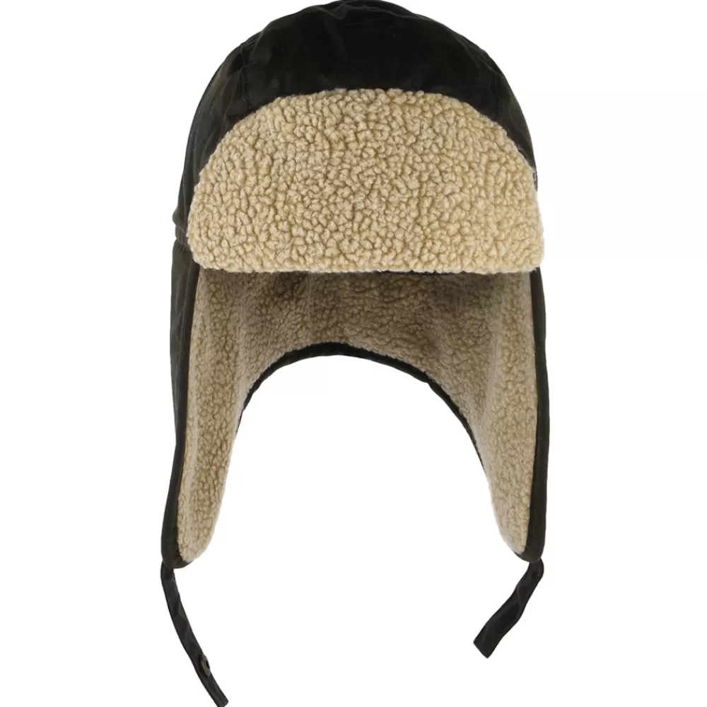 Chapeaux Hiver | Chapeaux De Pluie^Failsworth Chapka en Coton Ciré olive