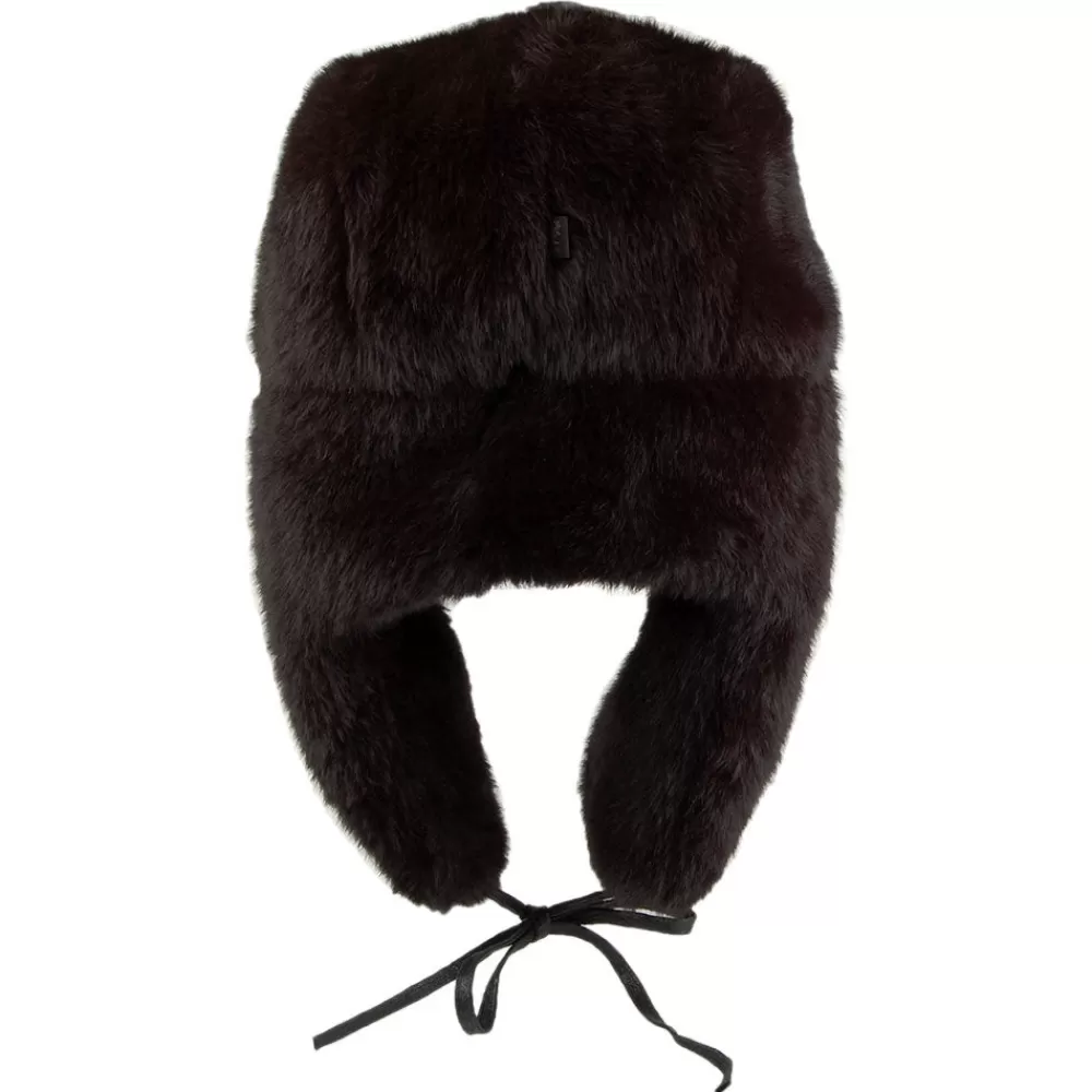 Fausse Fourrure | Chapeaux Hiver^Kangol Chapka en Fausse Fourrure noir