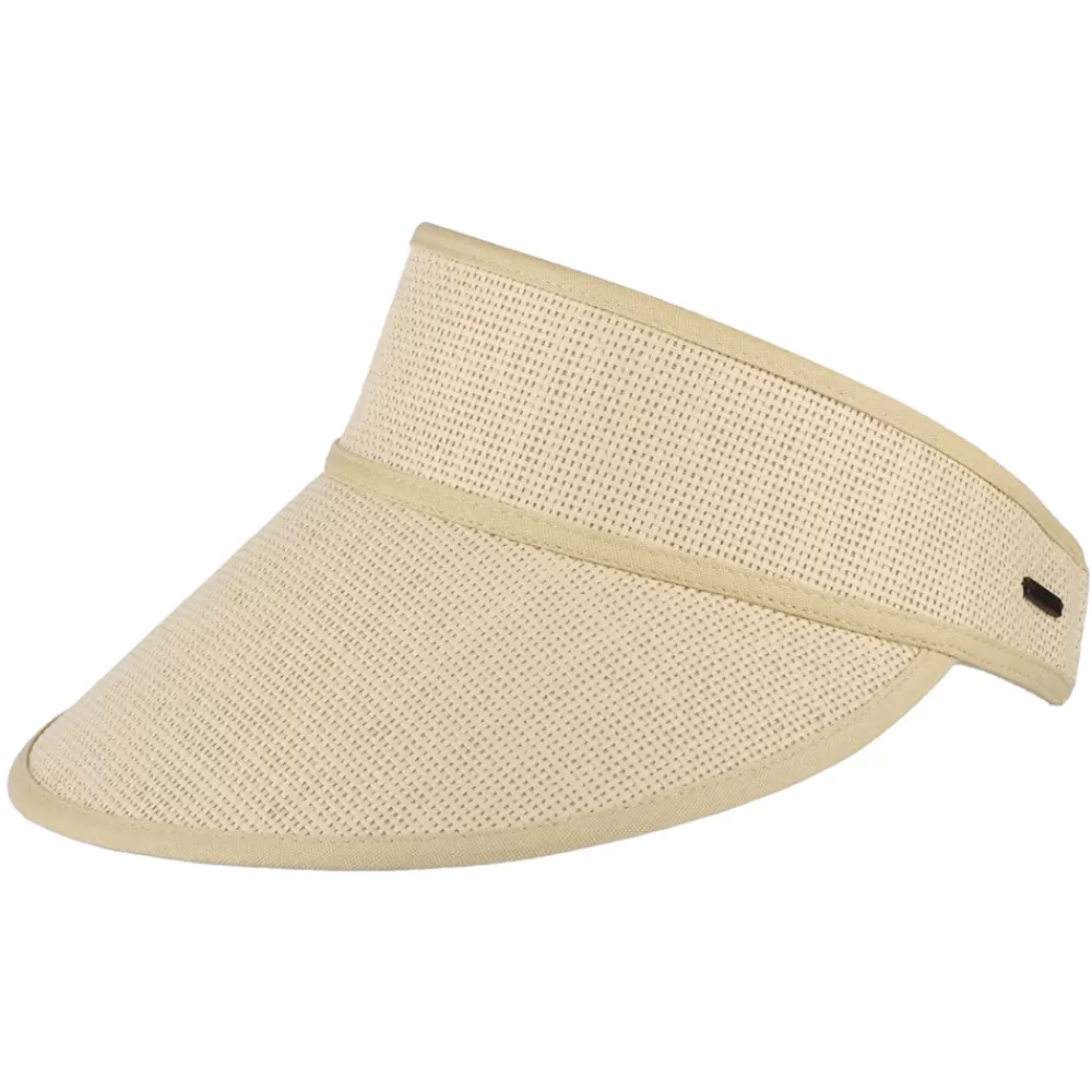 Chapeaux Été | Chapeaux De Paille^Brixton Visière Été en Paille Toyo Newport naturel