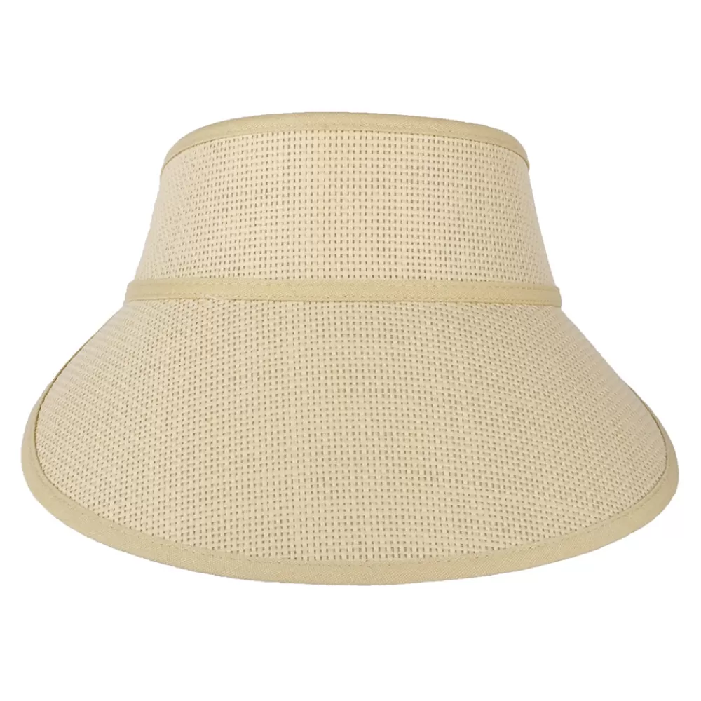 Chapeaux Été | Chapeaux De Paille^Brixton Visière Été en Paille Toyo Newport naturel